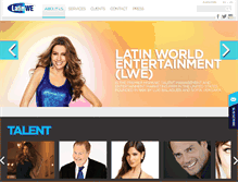 Tablet Screenshot of latinwe.com